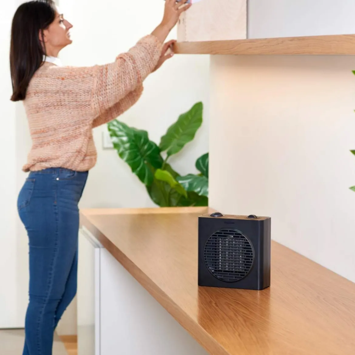 Termoventilatore Ceramico Stufa Elettrica Black & Decker Basso Consumo