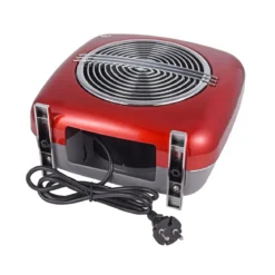 Termoventilatore Vintage Oscillante Stufa Elettrica Caldobagno 2000 W Mini Rosso