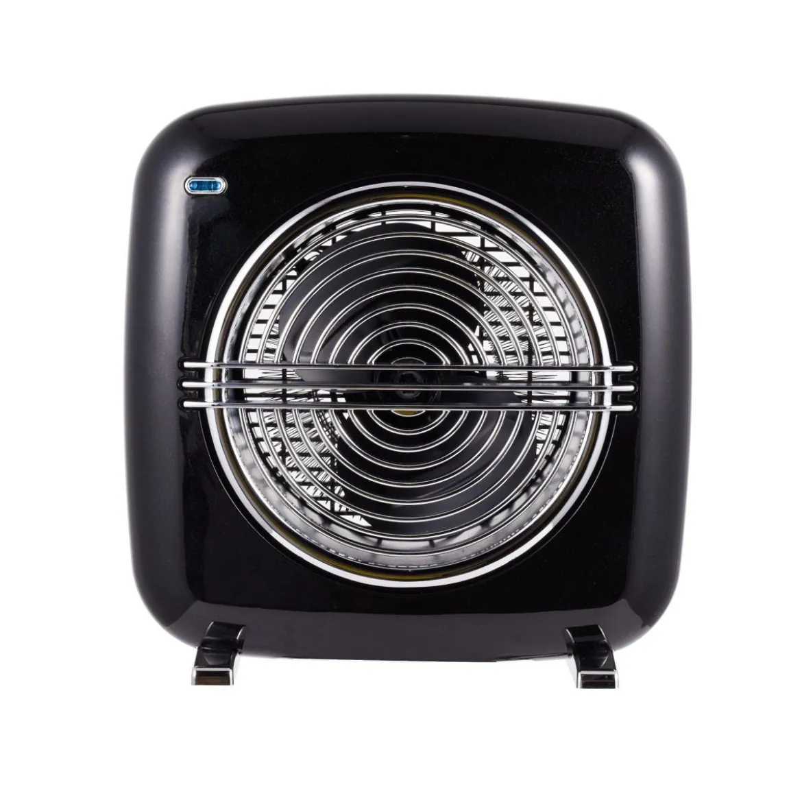 Termoventilatore Vintage Oscillante Stufa Elettrica Caldobagno 2000 W Mini Nero