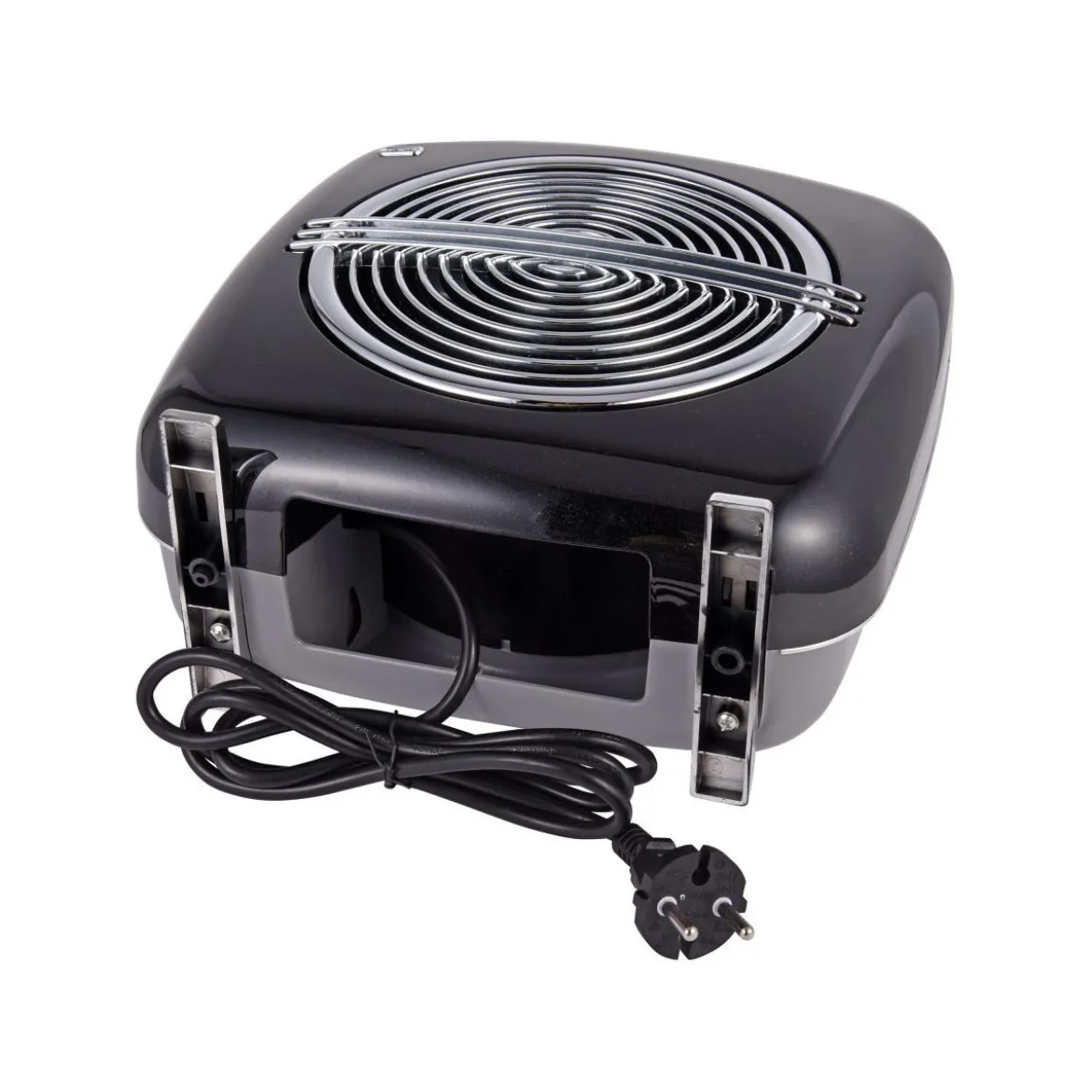 Termoventilatore Vintage Oscillante Stufa Elettrica Caldobagno 2000 W Mini Nero