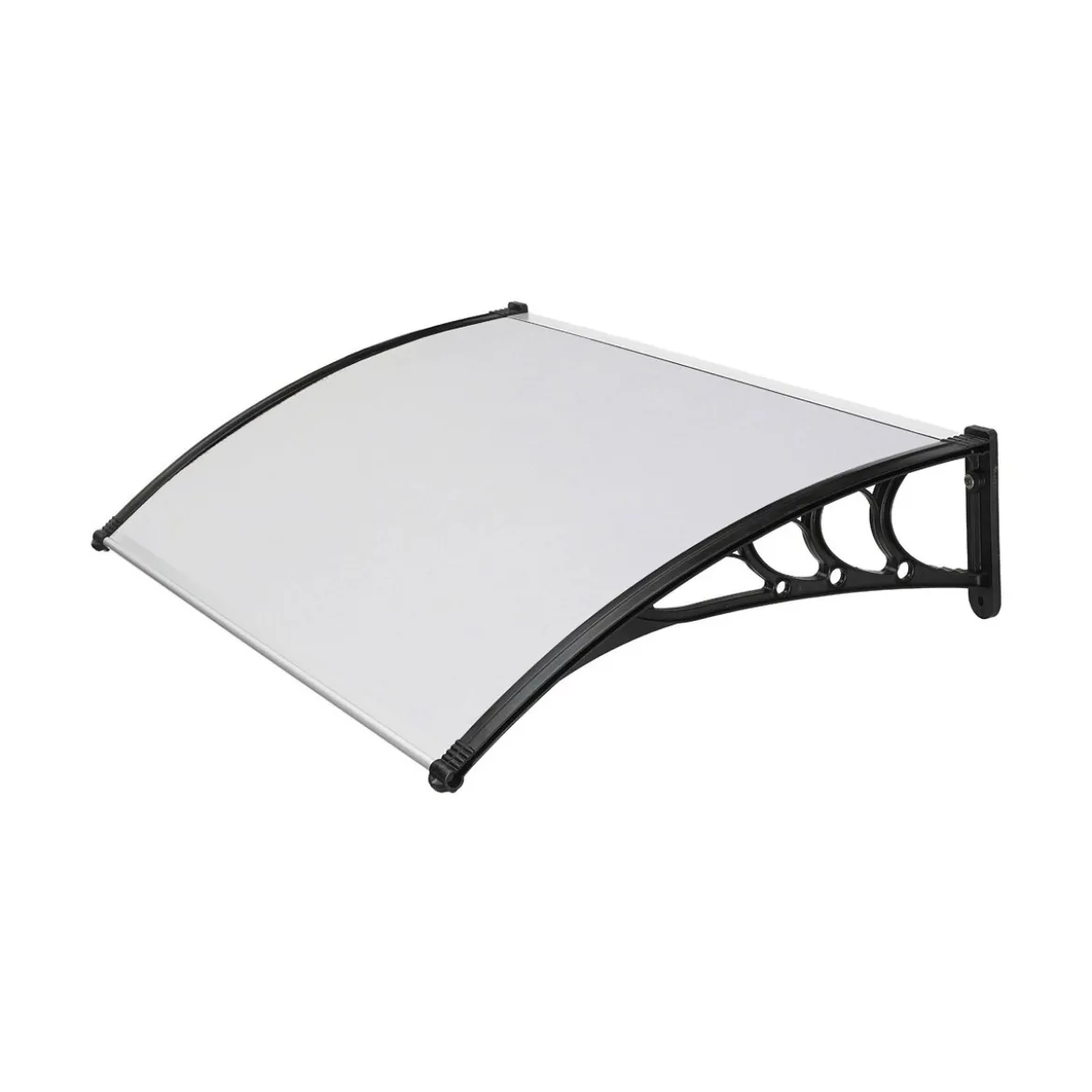 Tettoia Copertura 150x100 Pensilina Policarbonato Compatto Satinato Opalino