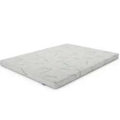 Topper Gel Memory per Materasso a una Piazza e Mezza Letto 120x190