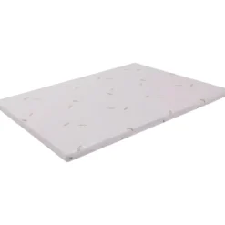 Topper Memory Foam Materasso alla Francese 140x200 h5 Sfoderabile Aloe