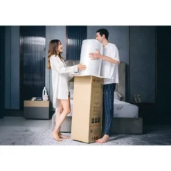 Topper Memory Foam Materasso Matrimoniale 160x190 h5 Sfoderabile Aloe