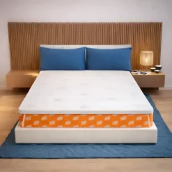 Topper Memory Foam Materasso Matrimoniale 160x190 h5 Sfoderabile Aloe