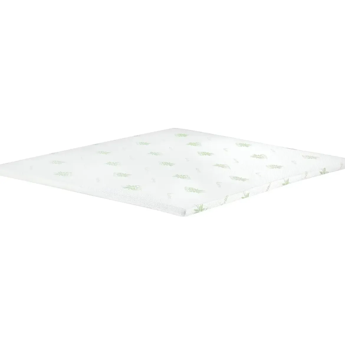 Topper Memory Foam Una Piazza e Mezza 120x195 cm h5 Sfoderabile Aloe
