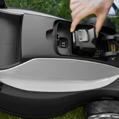 Tosaerba a Batteria Alpina 20V Cesto 30L Motore Brushless per Giardino