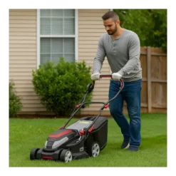 Tosaerba a Batteria 40V 38 cm Funzione Mulching Motore Brushless