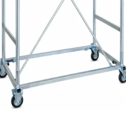 Trabattello Ponteggio Acciaio Piano Parapetto Stabilizzatori 820 cm