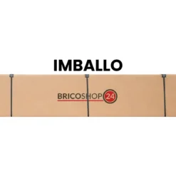 Trabattello Ponteggio Acciaio Altezza 510 cm Mezzopiano Ruote Girevoli