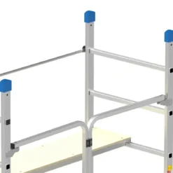Trabattello Ponteggio in Alluminio Richiudibile Marchetti 155x188 cm