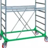 Trabattello Ponteggio Lavoro 350 cm Professionale con Piano Parapetto
