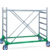 Trabattello Ponteggio Professionale h380 cm Piano con Botola Parapetto
