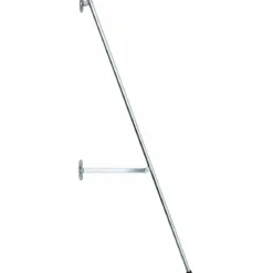 Trabattello Ponteggio Professionale con Botola Parapetto Aste h710 cm