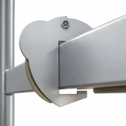 Trabattello Ponteggio Professionale con Botola Parapetto Aste h830 cm