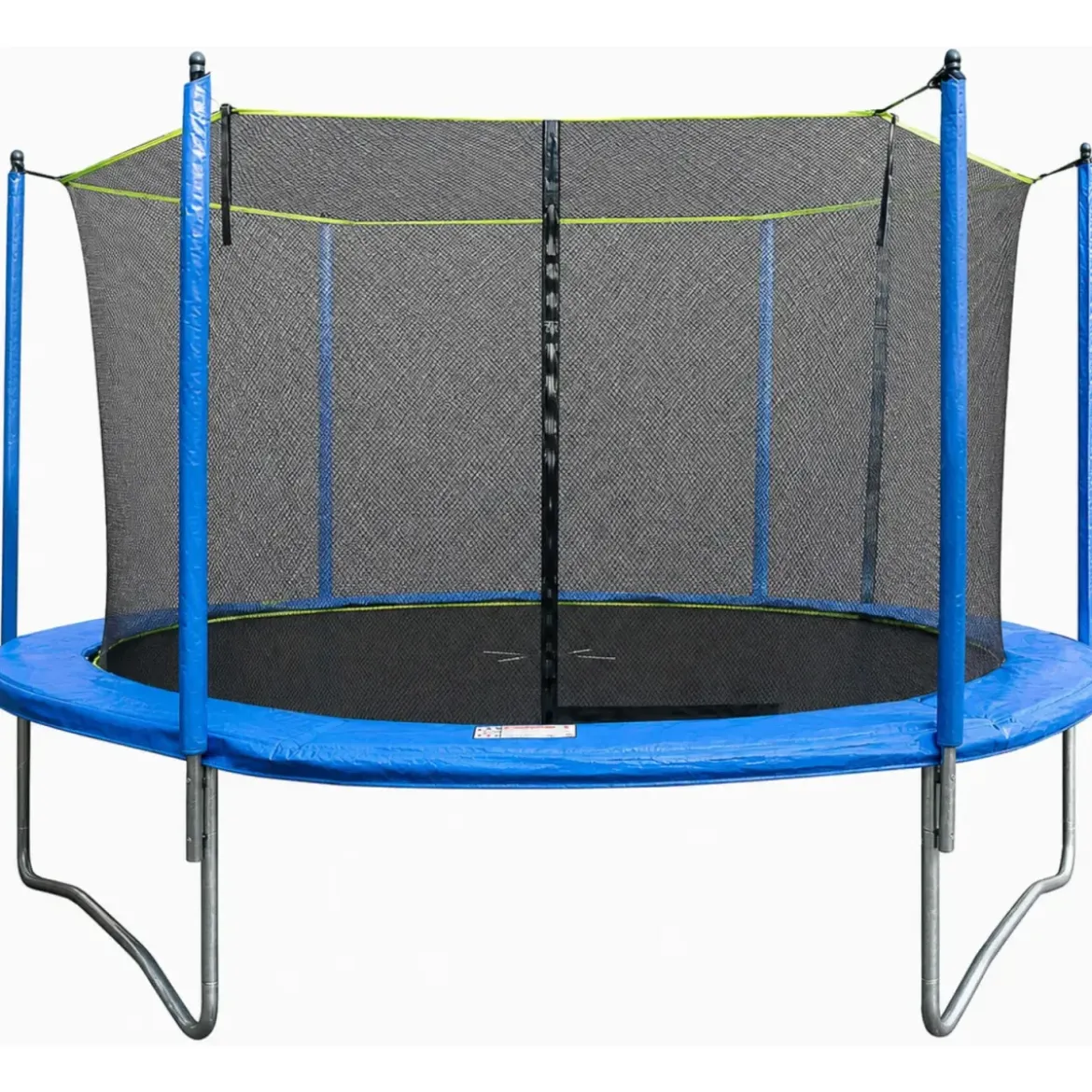 Trampolino Elastico 427 cm per Bambini Adulti Rete Sicurezza Esterno