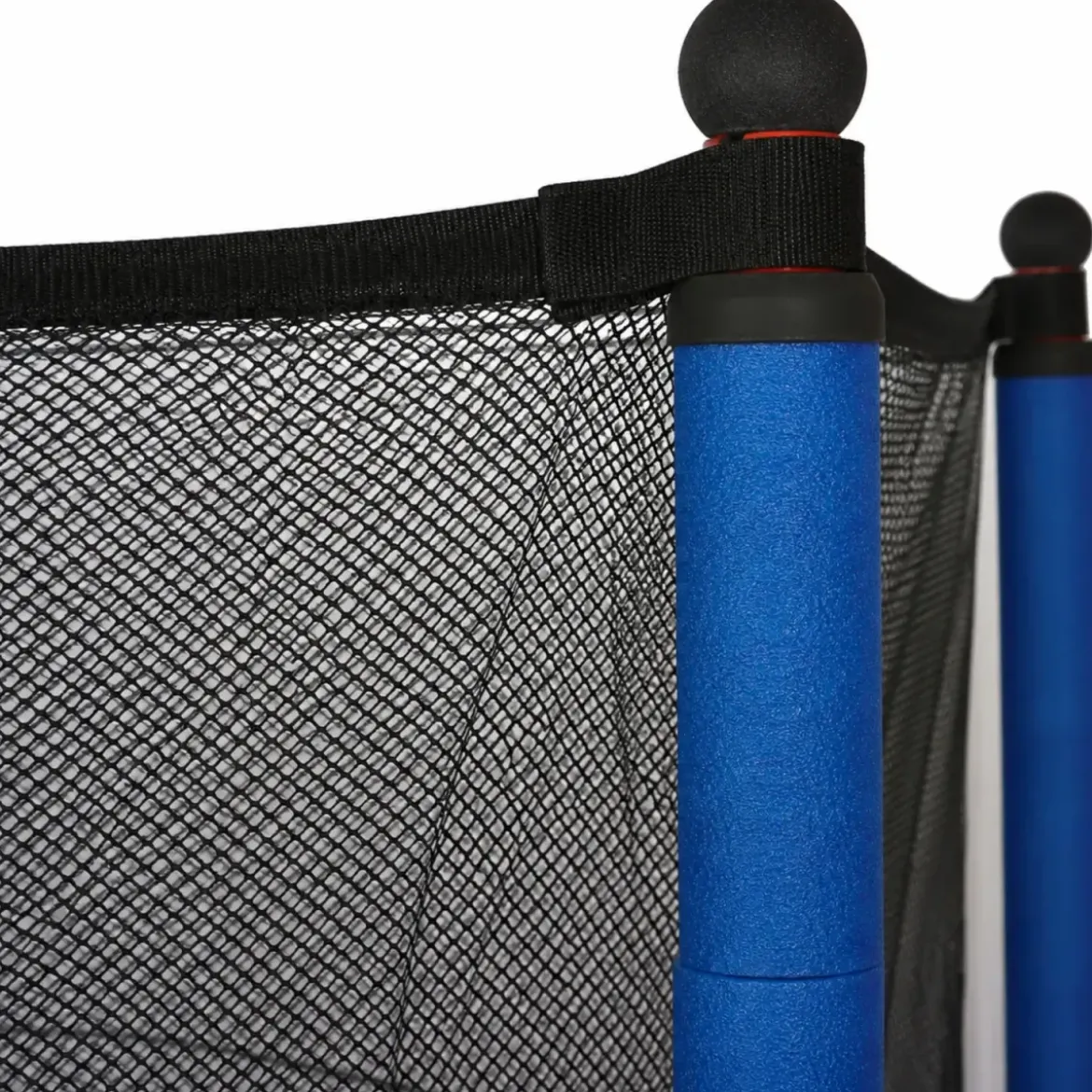 Trampolino Elastico 140 cm per Bambini Rete Sicurezza Interno Esterno