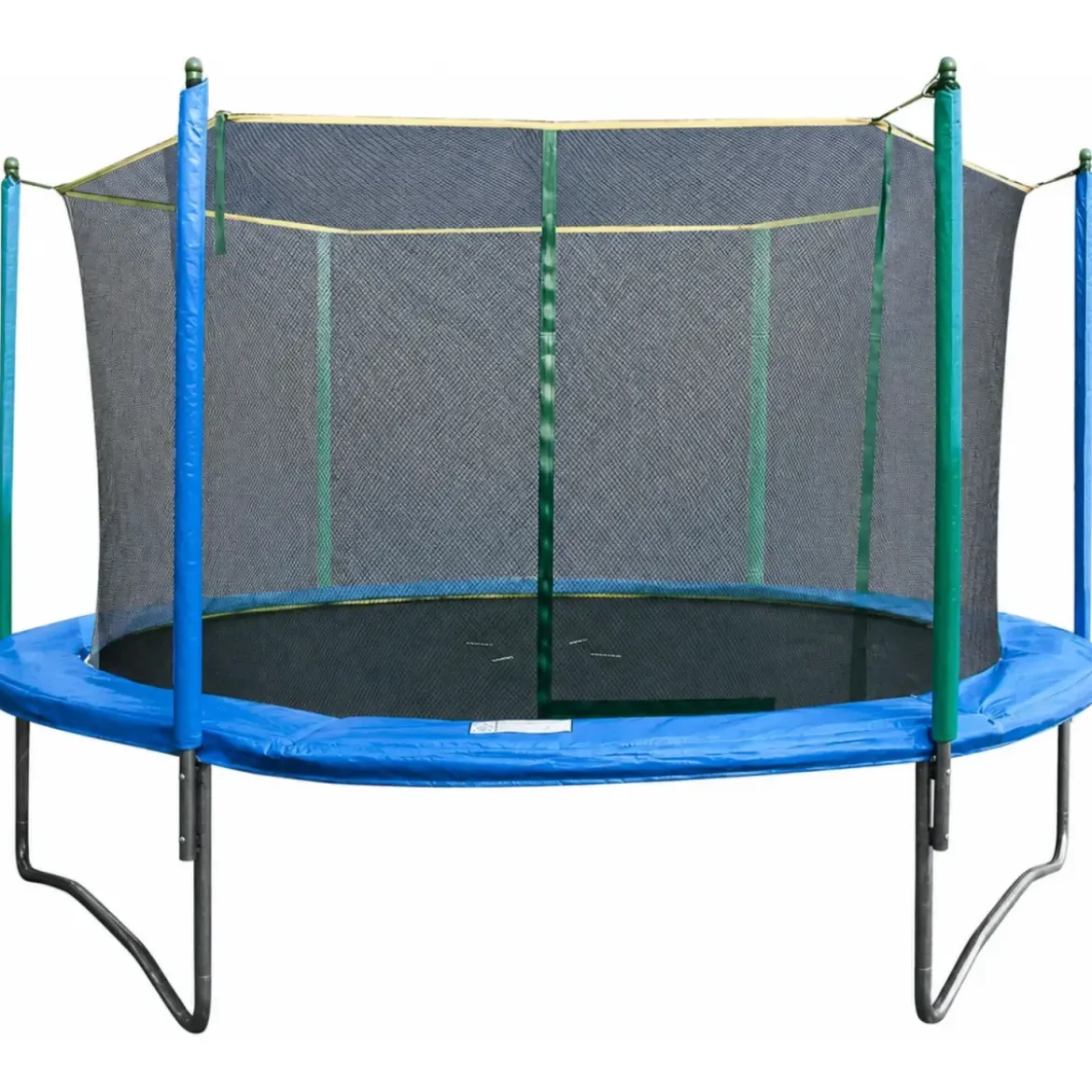 Trampolino Elastico 366 cm per Bambini Adulti Rete Sicurezza Esterno