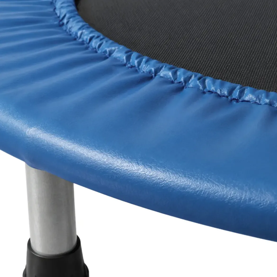 Trampolino Molle da Interno 122 cm Bambini Adulti Piedini Antiscivolo