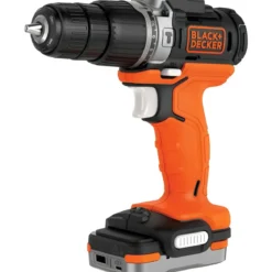 Trapano Avvitatore Black & Decker a Percussione 2V 1,5Ah LED con Borsa