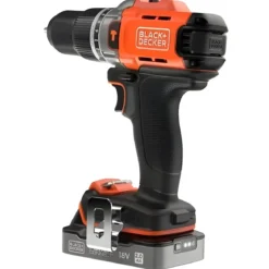 Trapano Avvitatore Black & Decker Percussione 18V Valigetta Accessori