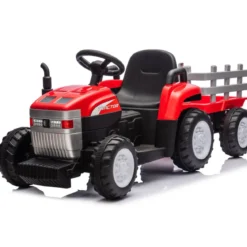 Trattore Elettrico 12V per Bambini con telecomando Rosso