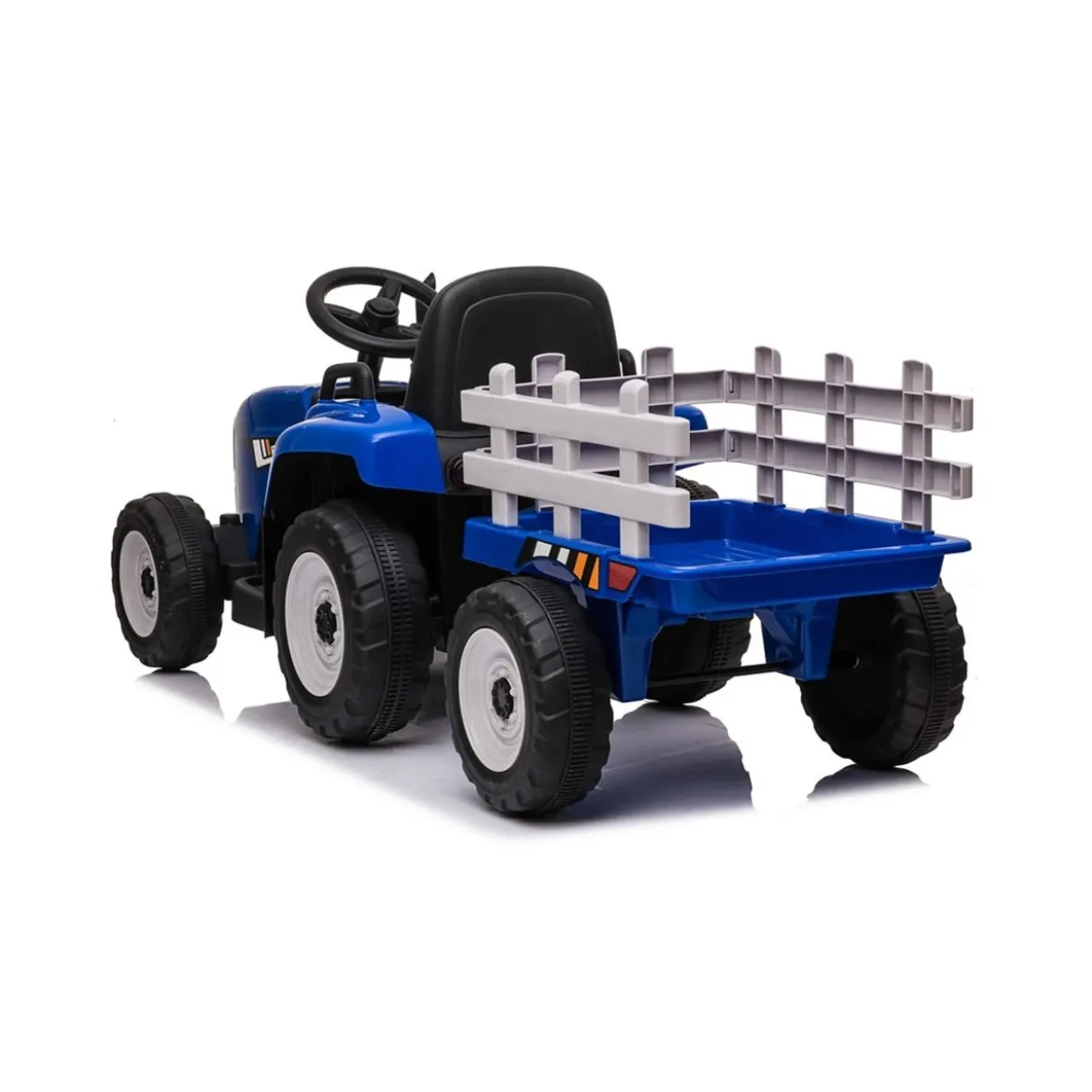 Trattore e Rimorchio Macchina Elettrica per Bambini a Batteria 12V Telecomandata