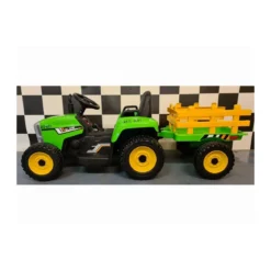 Trattore Macchina Elettrica per Bambini a Batteria 12 V Telecomandata 1 Posto