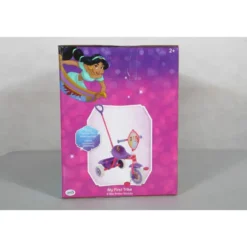 Triciclo Bambini con Maniglia Regolabile Principesse Disney Ruote EVA