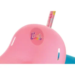Triciclo Bambini con Maniglia Regolabile Removibile Barbie Ruote EVA