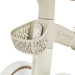 Triciclo Cavalcabile Beige Ergonomico Ecologico Cestino per Equilibrio