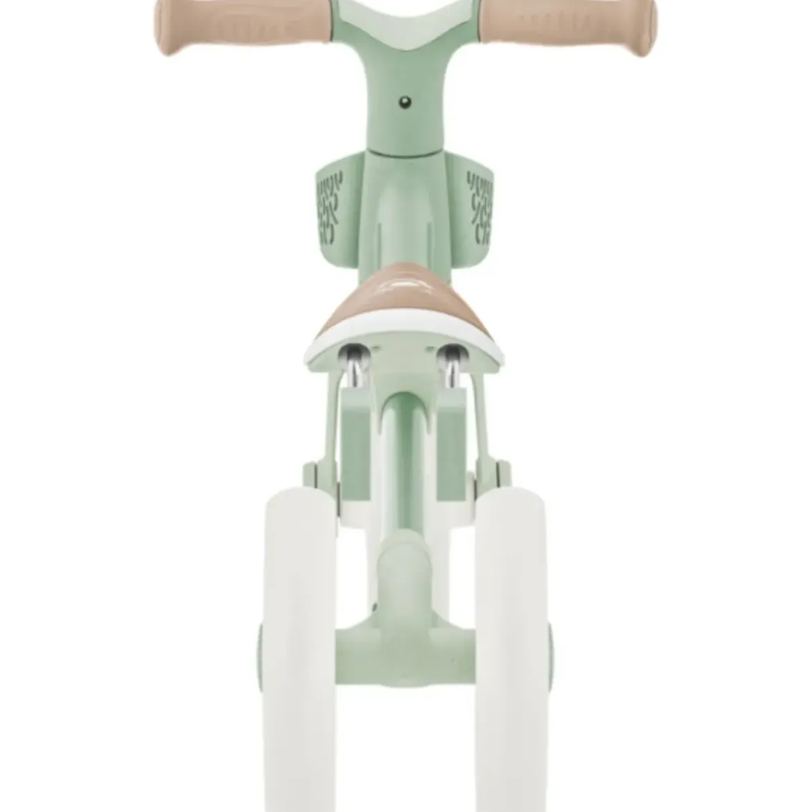 Triciclo Evolutivo Bambini 2 in 1 Verde Regolabile Pedali Rimovibili