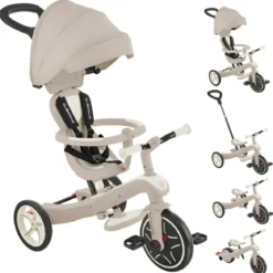 Triciclo Evolutivo Cocco 4 in 1 Regolabile Seconda Infanzia 20kg