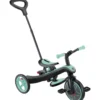 Triciclo Evolutivo 4 in 1 Maniglione Regolabile Balance Bike Verde Menta