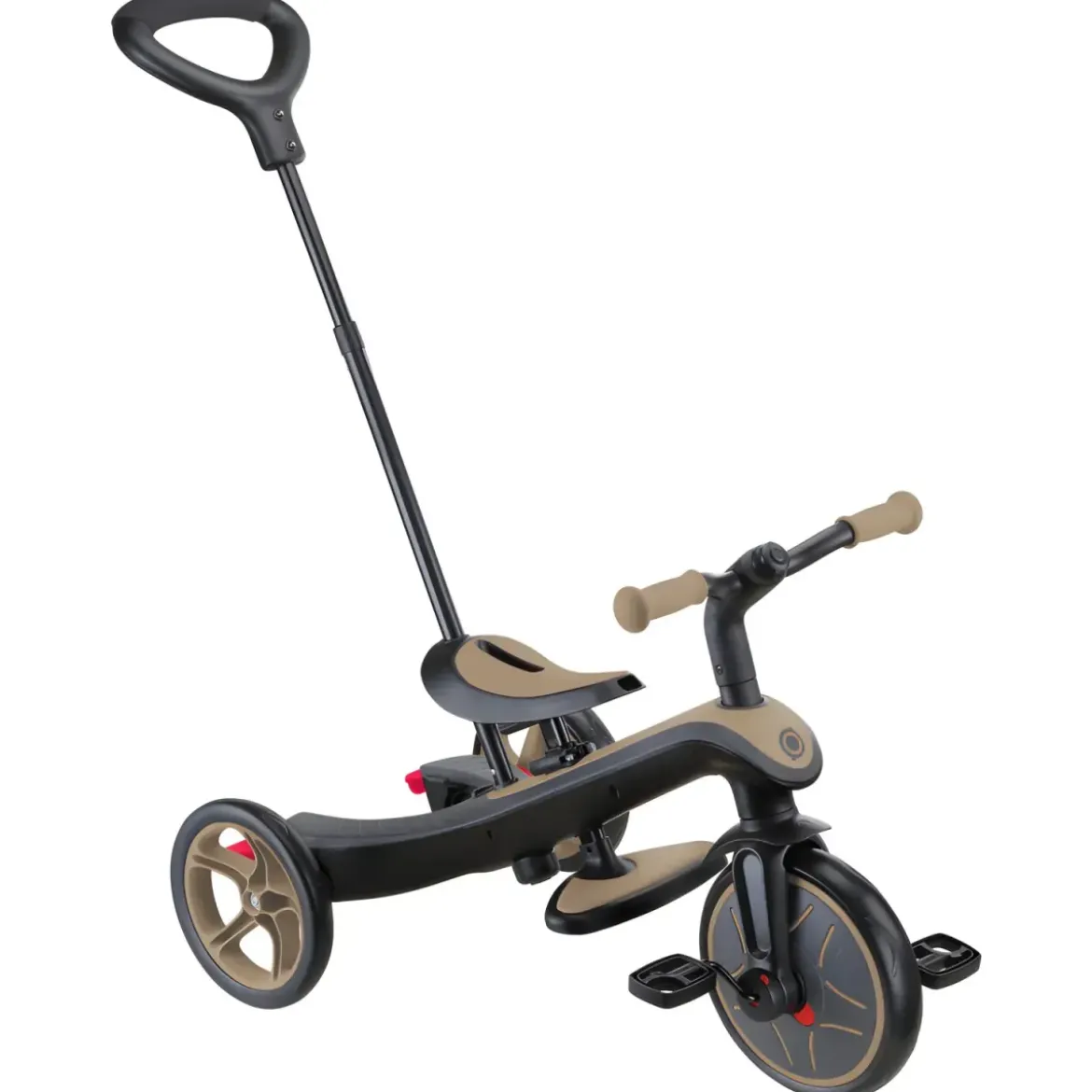 Triciclo Evolutivo 4 in 1 Maniglione Regolabile Balance Bike Beige