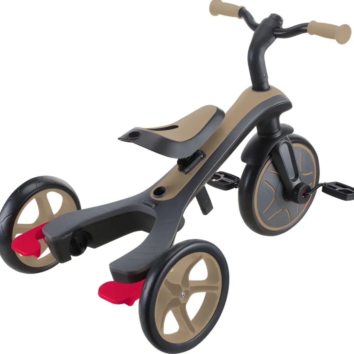 Triciclo Evolutivo 4 in 1 Maniglione Regolabile Balance Bike Beige