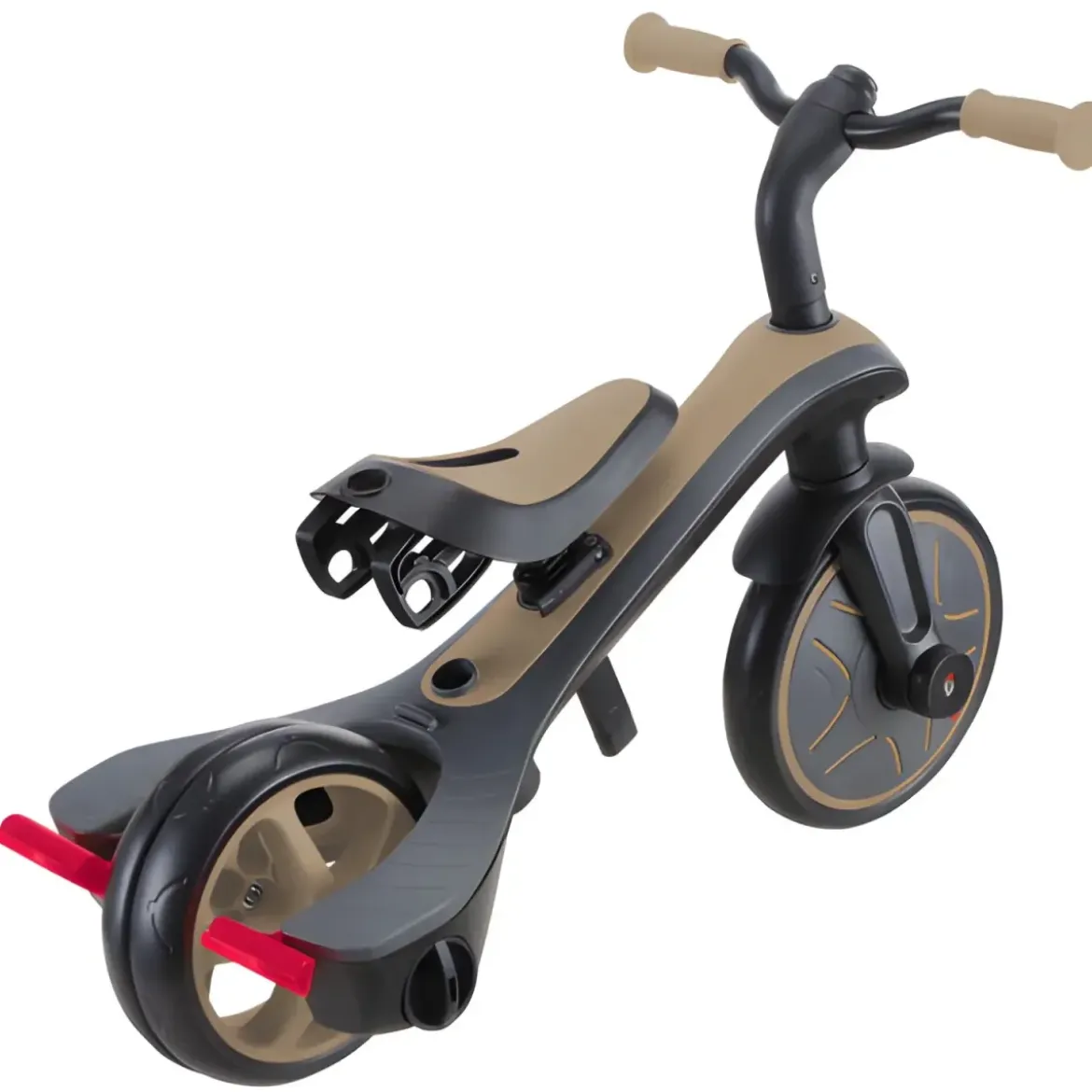 Triciclo Evolutivo 4 in 1 Maniglione Regolabile Balance Bike Beige