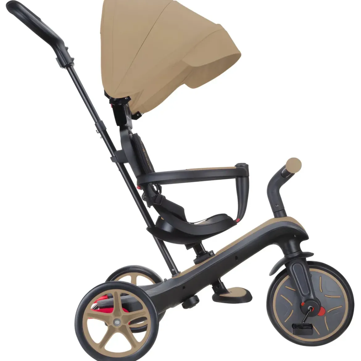 Triciclo Evolutivo 4 in 1 Maniglione Regolabile Balance Bike Beige