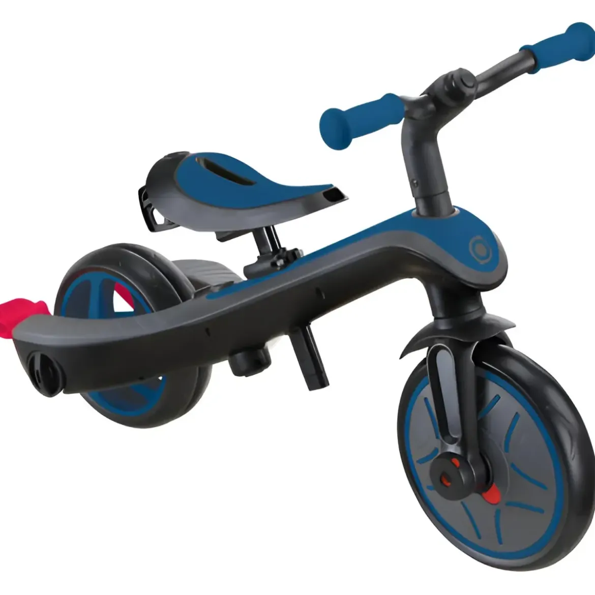 Triciclo Evolutivo 4 in 1 Maniglione Regolabile Balance Bike Blu Reale