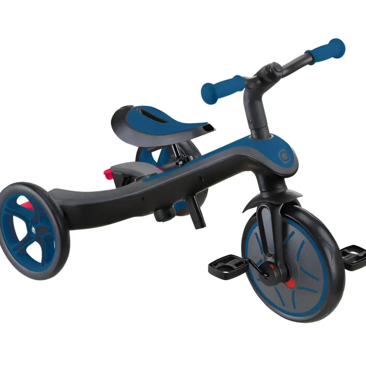 Triciclo Evolutivo 4 in 1 Maniglione Regolabile Balance Bike Blu Reale