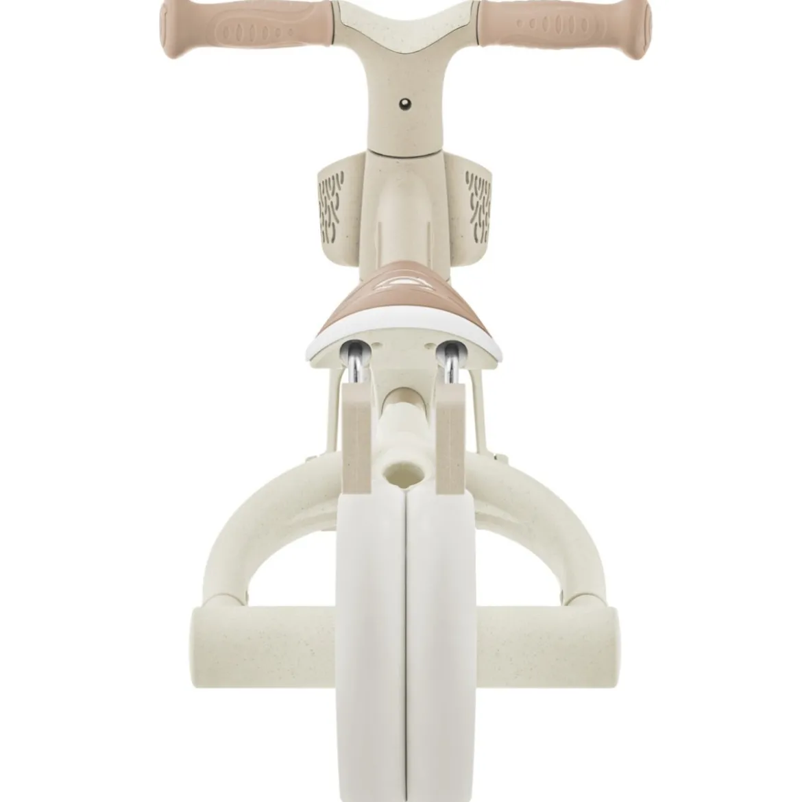 Triciclo Evolutivo per Bambini 3 in 1 Beige Regolabile Ecologico