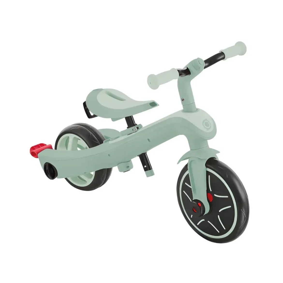 Triciclo Evolutivo Verde 4 in 1 Regolabile Seconda Infanzia 20kg