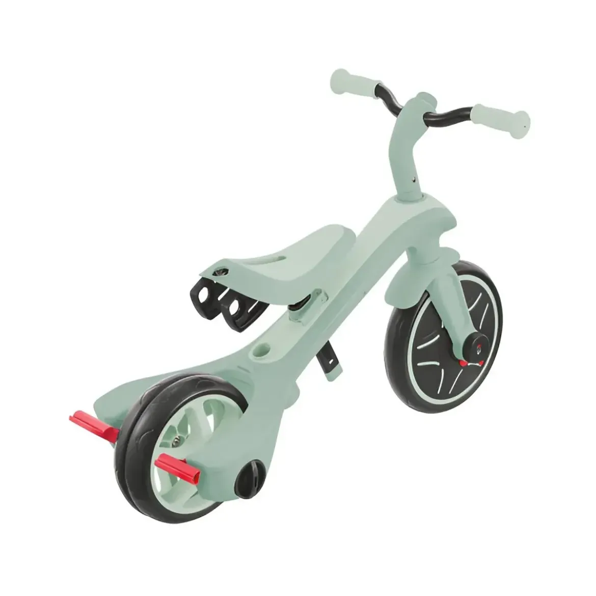 Triciclo Evolutivo Verde 4 in 1 Regolabile Seconda Infanzia 20kg