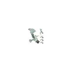 Triciclo Evolutivo Verde 4 in 1 Regolabile Seconda Infanzia 20kg