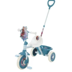 Triciclo per Bambini con Maniglia Regolabile Frozen Disney Ruote EVA