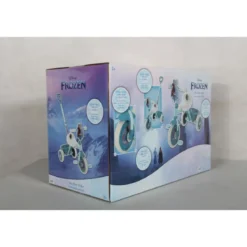 Triciclo per Bambini con Maniglia Regolabile Frozen Disney Ruote EVA