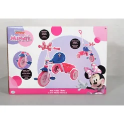 Triciclo per Bambini con Maniglia Regolabile Minnie Disney Ruote EVA