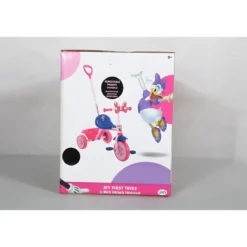 Triciclo per Bambini con Maniglia Regolabile Minnie Disney Ruote EVA