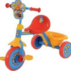 Triciclo per Bambini con Maniglia Regolabile Paw Patrol Ruote EVA
