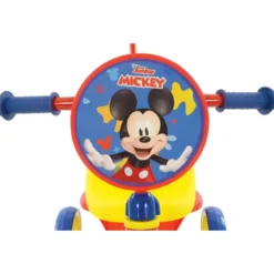 Triciclo per Bambini Maniglia Regolabile Topolino Disney Ruote EVA